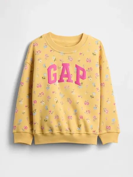 GAP Baby Sweatshirt with VintageSoft Logo - Girls