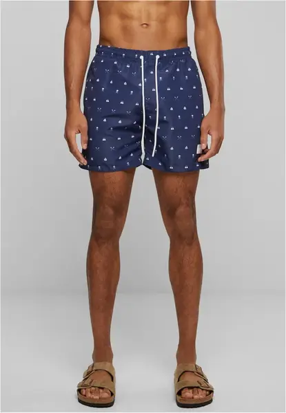 Skullandyacht aop swim shorts pattern