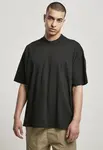 Oversized mock Neck Tee black