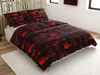 Bavlněné povlečení GRAPHIO červené Rozměr povlečení: 70 x 90 cm | 140 x 200 cm