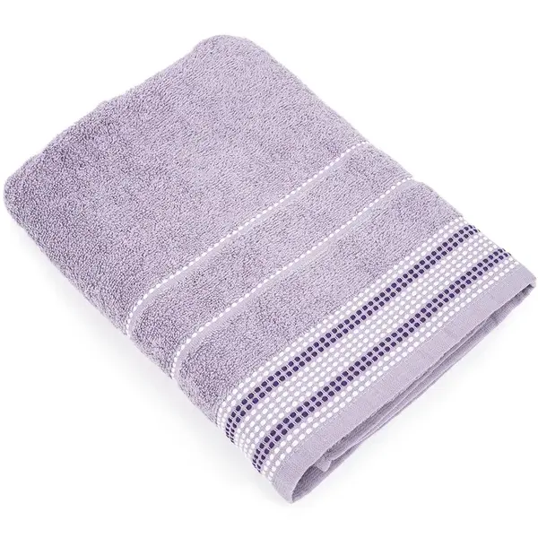 Osuška BARBARA 70x130 cm světle fialová, 100% bavlna