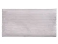 Čalúnený nástenný panel FRAME LINCOLN 30x60 cm Farba: Svetlosivá