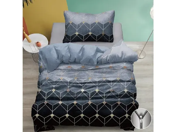 Bavlnené obliečky ATHENA modré Rozmer obliečky: 70 x 90 cm | 140 x 200 cm