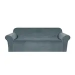 Napínací poťah na 3miestnu sedačku VELTO Farba: Modrosivá