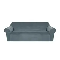 Napínací poťah na 3miestnu sedačku VELTO Farba: Modrosivá