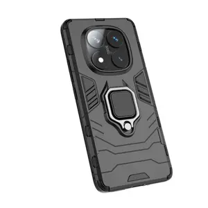 Lenuo Armor obal pro Xiaomi Redmi Note 14 Pro 4G černá
