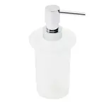 Dávkovač mydla SAT Simply R chróm/mliečne sklo SATDSIMRDAV