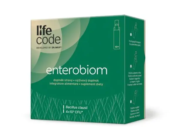 LifeCode developed by Dr. Max® Enterobiom 10x4,5 ml