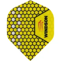 Windson BEE ZONE 3 KS Letky na šipky, žlutá, velikost