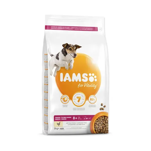 IAMS Dog Senior Small & Medium Chicken granule 3 kg