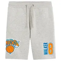 CELIO LBONYK Pánské teplákové bermudy, šedá, velikost