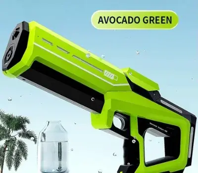 Elektrická vodní pistole zelená - rozbaleno / přelepeno