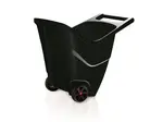 Vozík zahradní LOAD&GO II 85l černý - rozbaleno / lehce poškozená přední část rámu