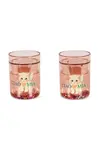 Sada hrnků Konges Sløjd 2 PACK GLITTER CUPS 2-pack KS105181