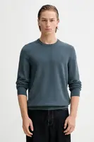 Bavlněný svetr Marc O'Polo pánský, modrá barva, 620502360074