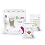 KetoMix Proteinový koktejl čokoláda + vanilka 1200 g