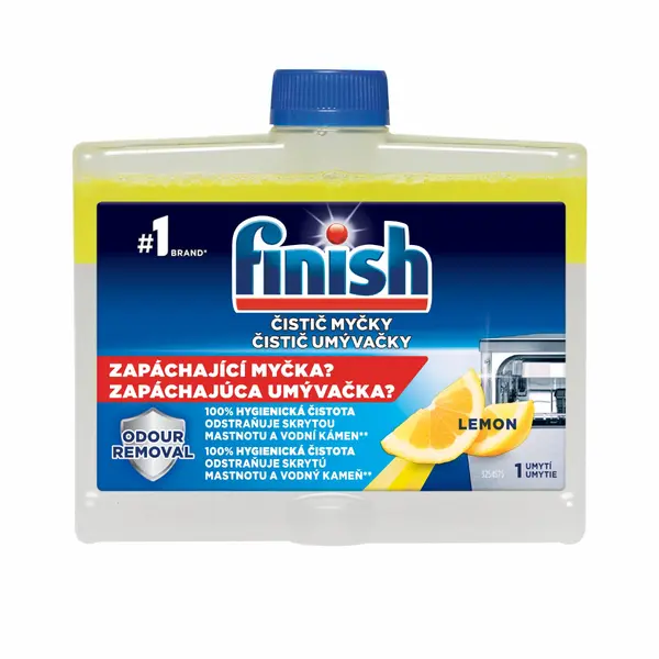 Finish Čistič myčky lemon sparkle 250 ml