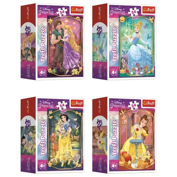 Trefl Puzzle 54 Mini - Disney princezny