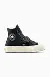 Kecky Converse Chuck Taylor All Star Lift černá barva, A15166C