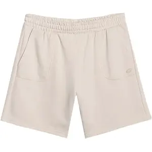 4F SHORTS CAS Pánske teplákové kraťasy, béžová, veľkosť