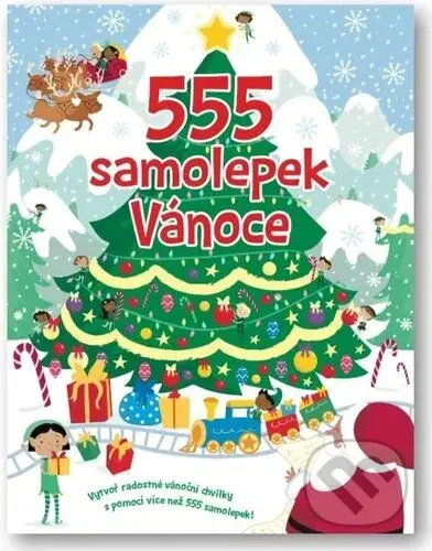 555 samolepek - Vánoce - kniha z kategorie Samolepky