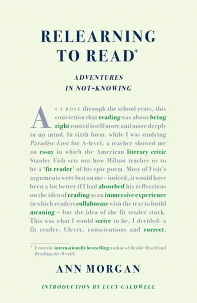 Relearning to Read - Ann Morgan