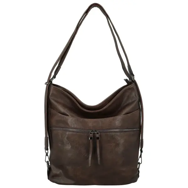 Dámský kabelko/batoh coffee - Romina & Co Bags Aglaia