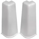 Vnější rohová spojovací lišta Hi-Line 89 bílá lesk – 2 ks