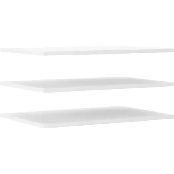 Police 82,5 cm, set Bílá