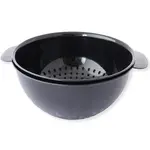 Cedidlo + miska Bable čierna 3l