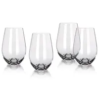 Poháre na víno 4 ks. komplet 370 ml