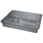 Vložka do zásuvky dvojradová strieborná