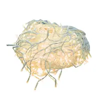 Vianočné svetielka LED cencúle 100l vonkajšie Trans+gn+flash biely kábel 10