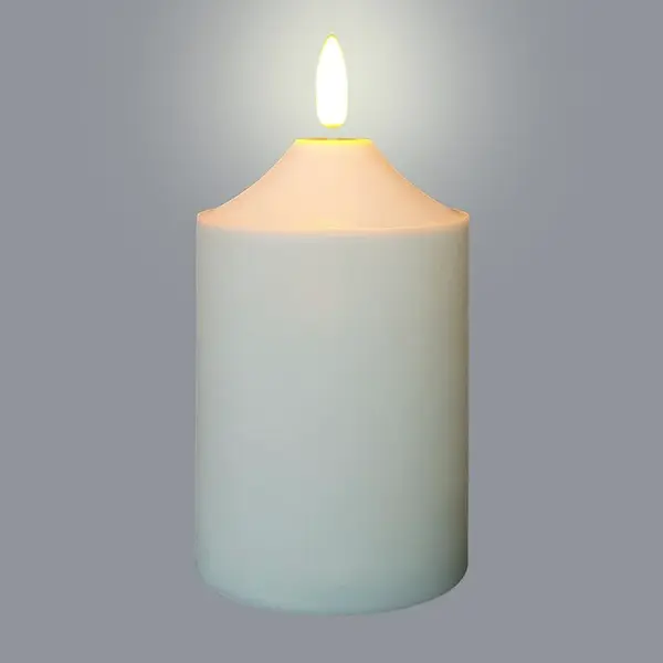 Sviečka 11,5 cm s časovačom – biela 19/21/YZE-W