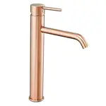 Umývadlová batéria vysoká Rea Lungo ružové zlato