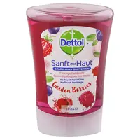 Dettol tekuté mydlo náplň do bezdotykového dávkovače Zahradní bobule 250 ml