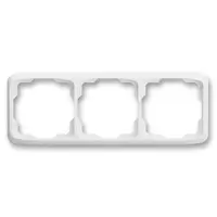 Rámeček 3 násobný vodorovný Tango, barva bílá
