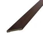 Rovná krycia lišta tmavý colum