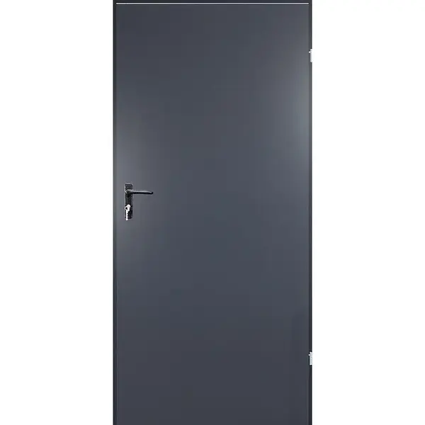 Dvere technické T43 90 Antracit