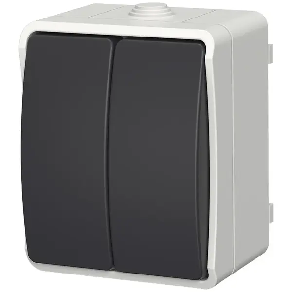 Vypínač lustrový AQUA PLUS IP54 grey 40113