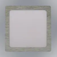 LED panelový blok 24W 4200K štvorcový chróm