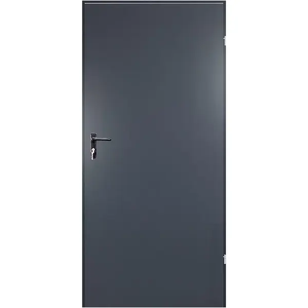 Technické dveře T43 80 Antracit