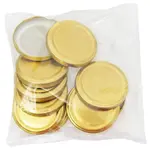 Zaváracie viečka  66 zlaté 10 ks BA7631