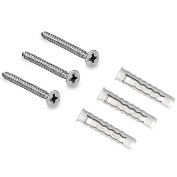 Skrutky M5 60mm nehrdz. oceľ 3 ks aisi304