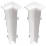 Vnútorný rohovník Hi-Line 9003 biely lesk  2 ks