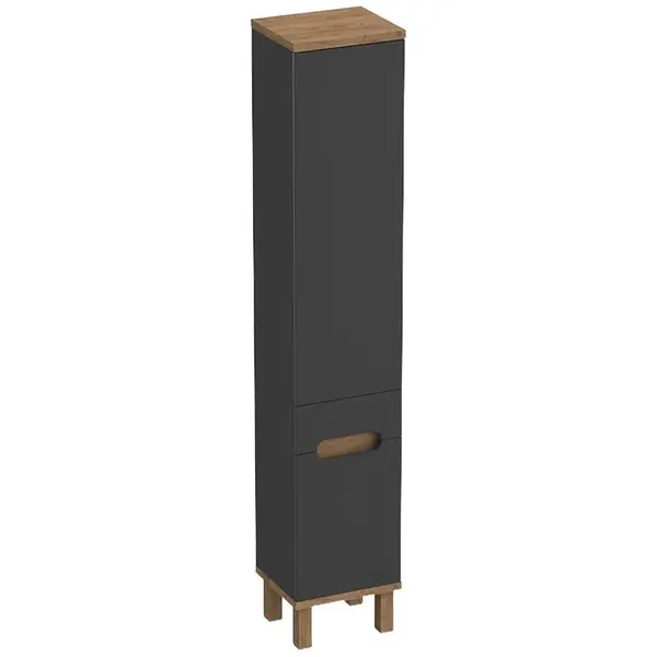 Vysoká Skrinka Ovo 35 2d1s Lava Mat