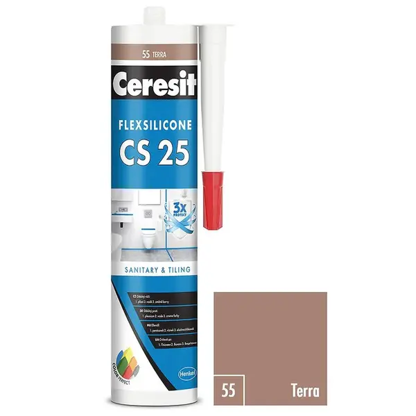 Ceresit Silikón CS25 terra 280ml