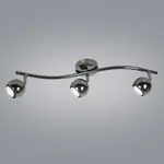 Luster Mars As-8006-03-6195 čierny chróm LS3