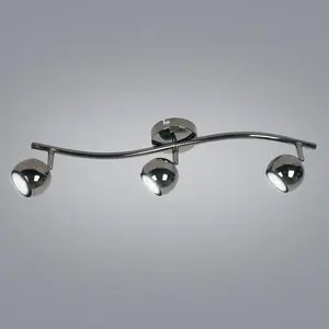 Luster Mars As-8006-03-6195 čierny chróm LS3