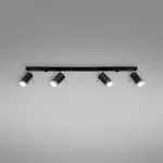 Stropná Lampa Oregon 4L BLACK A-332